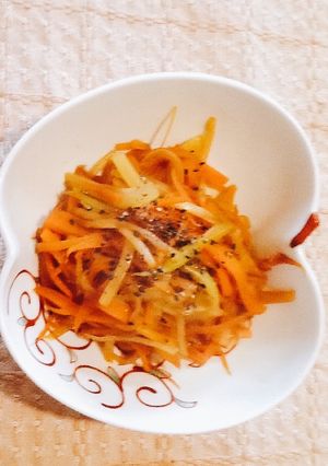 セロリと人参のきんぴら-レシピのメイン写真