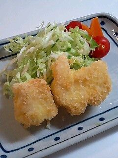 アニマルはんぺん☆チーズはさみ揚げ!-レシピのメイン写真