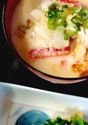 ごま油香るかす汁-レシピのメイン写真
