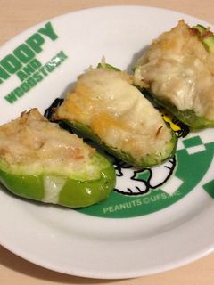 ピーマンのじゃがツナチーズ焼き-レシピのメイン写真
