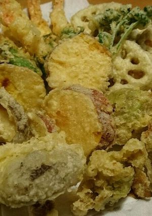 家でもサクサク天ぷら!!!-レシピのメイン写真