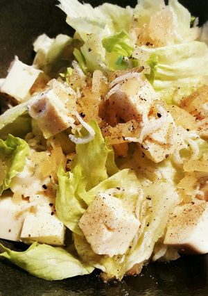 ♡ザーサイとしらすの豆腐サラダ♡-レシピのメイン写真