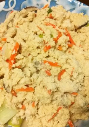 高野豆腐で☆絶品☆炒り豆腐♪-レシピのメイン写真