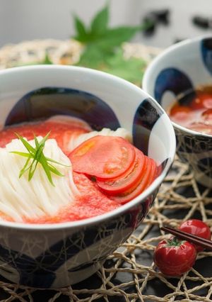 トマトつけ麺-レシピのメイン写真