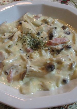 濃厚旨っ！簡単♪きのこのクリーム煮-レシピのメイン写真
