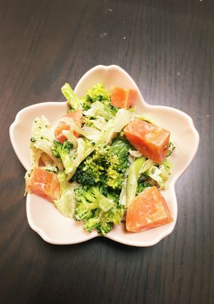 簡単!!!野菜のマヨネーズ和え。-レシピのメイン写真