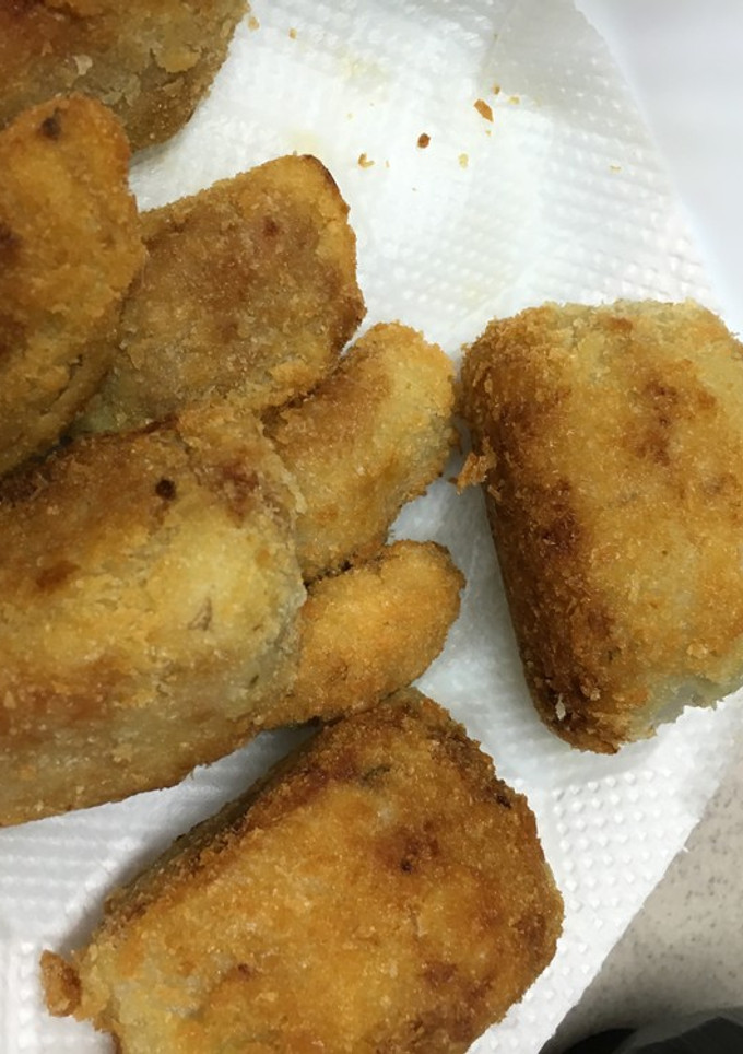 レンコンのハサミ揚げと椎茸の肉詰め-レシピのメイン写真