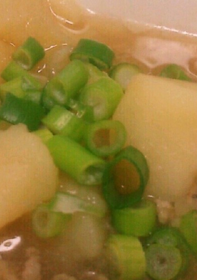 めんつゆで簡単じゃがいものそぼろ煮-レシピのメイン写真