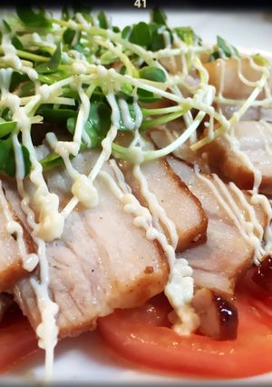 ☆旨味ギュッ！豚バラブロックの蒸し焼き☆-レシピのメイン写真