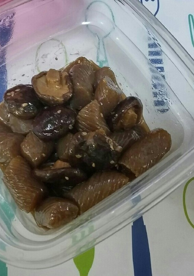 ✴♦ちび椎茸➕ねじり蒟蒻の旨煮♦✴-レシピのメイン写真