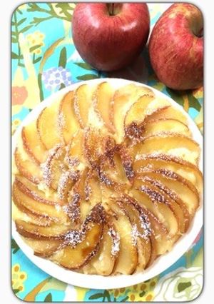 ふわふわアップルケーキ-レシピのメイン写真