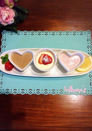 簡単♡混ぜて冷やすプロテインレアチーズ-レシピのメイン写真