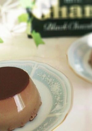レンジで簡単♪ モカチョコプリン-レシピのメイン写真