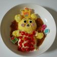 2歳の誕生日 くまさんカレー♪