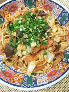 スタミナUP!カサ増し!豚キムチ焼うどん-レシピのメイン写真