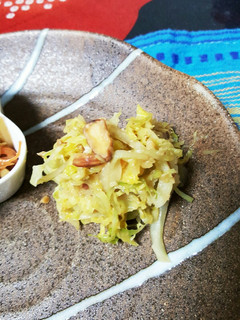 キャベツの蜂蜜味噌アーモンド和え-レシピのメイン写真