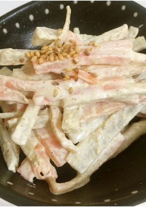 ✿シャキシャキごぼうサラダ✿-レシピのメイン写真