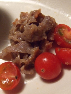 豚肉の梅味噌レンジ蒸し-レシピのメイン写真