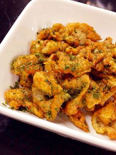 カリカリ♡のり塩鶏皮せんべい-レシピのメイン写真