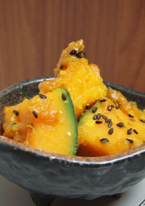 レンジ５分！ワンボウル！ウマウマかぼちゃ-レシピのメイン写真