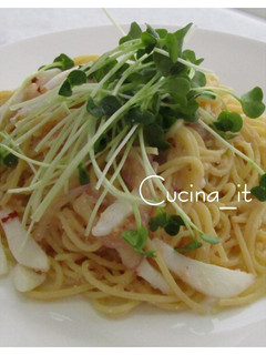 イカと明太子のスパゲッティ-レシピのメイン写真