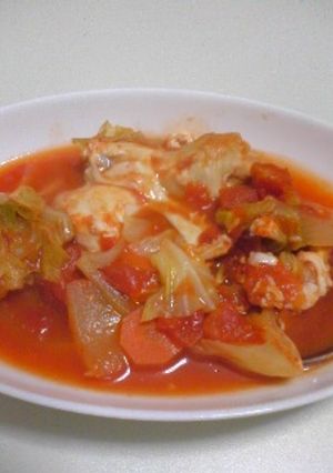 ヘルシー♪まろやか♪簡単トマト煮込み-レシピのメイン写真