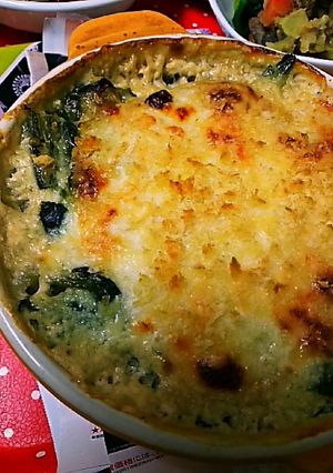 牡蠣の豆腐ホワイトソースグラタン-レシピのメイン写真