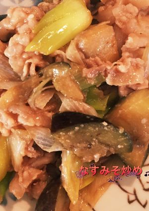 ごはんがすすむ☆茄子の甘味噌炒め-レシピのメイン写真