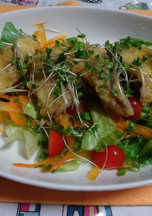 甘夏で白身魚のエスカベッシュ-レシピのメイン写真