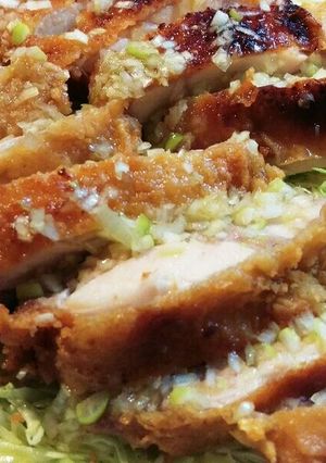 パリパリ鶏の甘酢がけ-レシピのメイン写真
