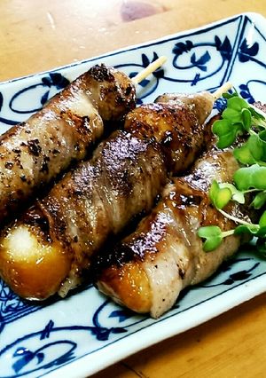 目から鱗！噂の肉巻き みたらし団子♪-レシピのメイン写真