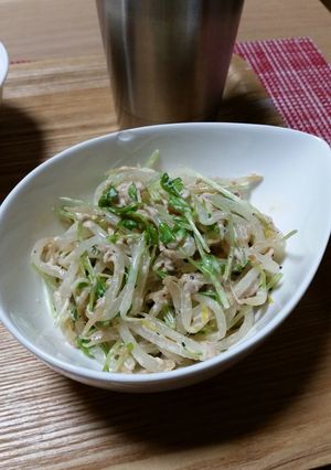 もう1品に♡豆苗ともやしのサラダ-レシピのメイン写真