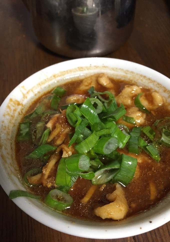 ごはんのおともに。鶏皮の味噌煮-レシピのメイン写真