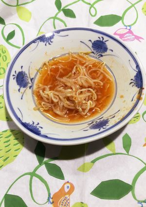 中毒性あり！アホほど簡単なもやしキムチ-レシピのメイン写真