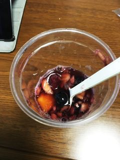 サングリア風ザクザクフルーツのデザート-レシピのメイン写真