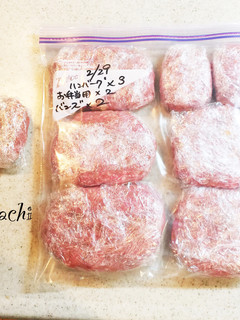 【作り置き・冷凍保存】ハンバーグのタネ-レシピのメイン写真