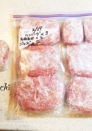 【作り置き・冷凍保存】ハンバーグのタネ-レシピのメイン写真