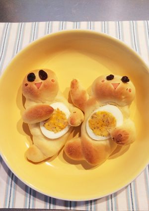 謎の妖精？へんてこなパン！-レシピのメイン写真
