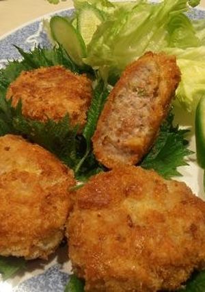 セロリの大量消費　セロリのメンチカツ-レシピのメイン写真