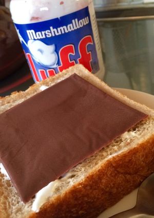 生チョコとマシュマロの食パン-レシピのメイン写真