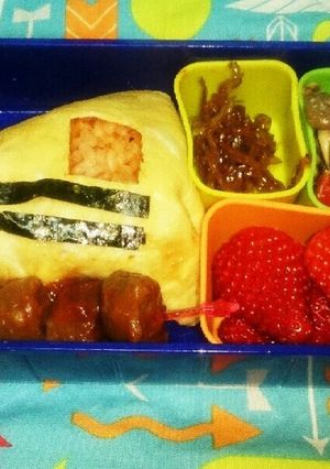 プレ幼稚園弁当(電車)-レシピのメイン写真
