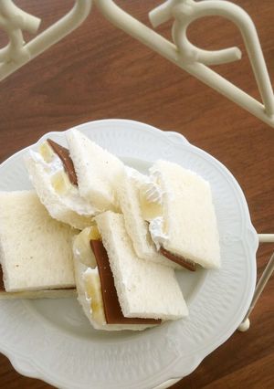 チョコバナナサンド-レシピのメイン写真