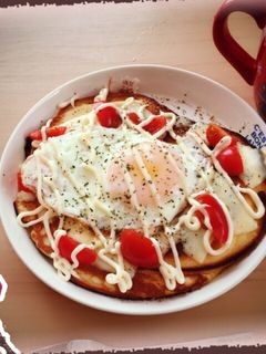 簡単!エッグベネディクト風パンケーキ☆-レシピのメイン写真