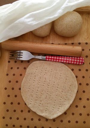 HB☆ピザ生地!全粒粉×牛乳♪-レシピのメイン写真