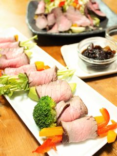 ✿ローストビーフでサラダ巻き✿-レシピのメイン写真