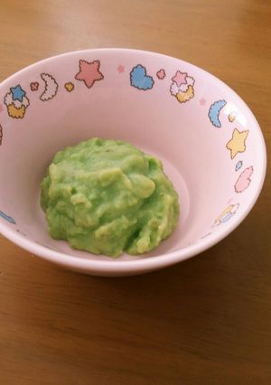 離乳食初期☆枝豆とさつまいものミルク煮♪-レシピのメイン写真