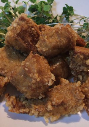 ✿鮪の漬けの竜田揚げ-レシピのメイン写真