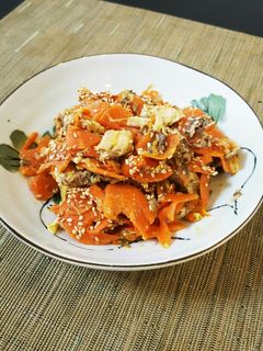 サバ缶仕様の人参しりしり☆-レシピのメイン写真