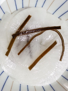 だし昆布で簡単常備菜*大根の千枚漬け-レシピのメイン写真
