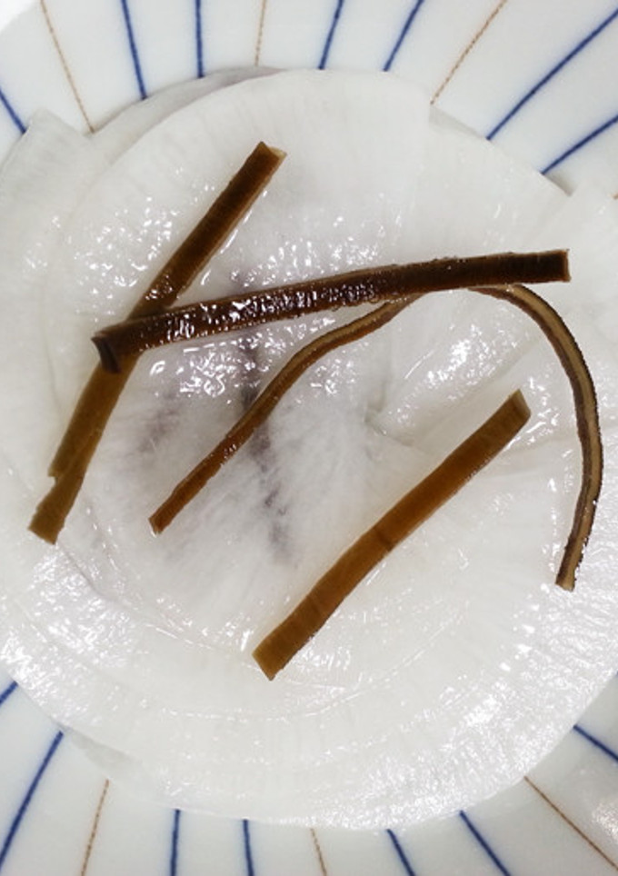 だし昆布で簡単常備菜＊大根の千枚漬け-レシピのメイン写真
